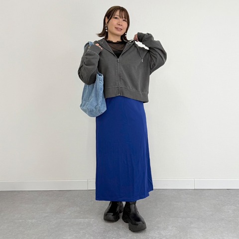 レディース　ジップパーカ（おかだゆり)