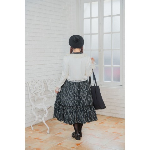 レディース　フリルカーディガン(青木美沙子)