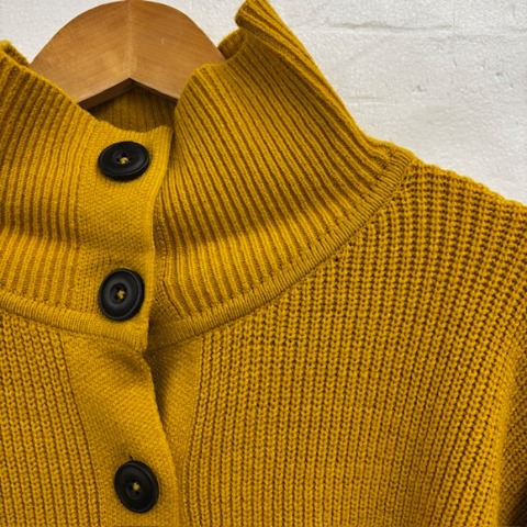 レディース　ハイネックカーディガン（おかだゆり）