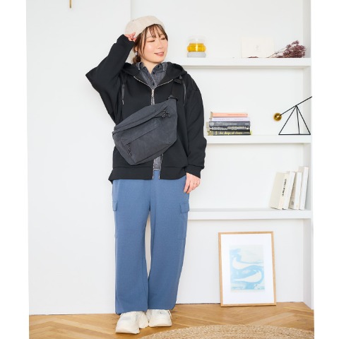 レディース　ダブルジップパーカー（おかだゆり）