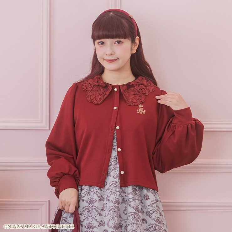 レディース 襟付カーディガン(青木美沙子×ニナス) | しまむら