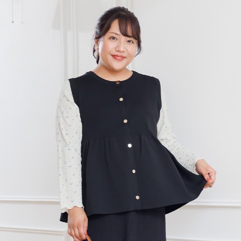 レディース ニットベスト(Hina)