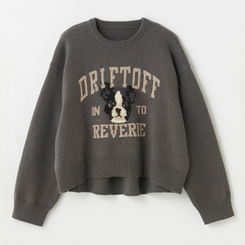 レディース　フレンチブルニットプルオーバー　（おかだゆり）