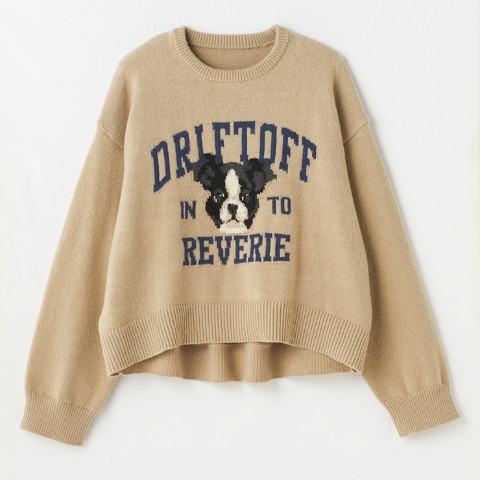 レディース　フレンチブルニットプルオーバー　（おかだゆり）