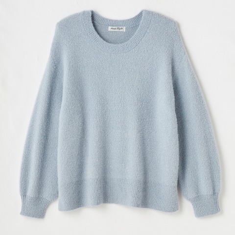 レディース　ラメニットプルオーバー（Hina）