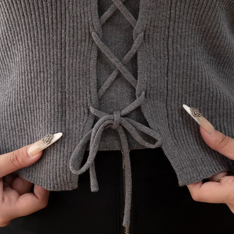 レディース　スピンドルニットプルオーバー（らむちゃん）