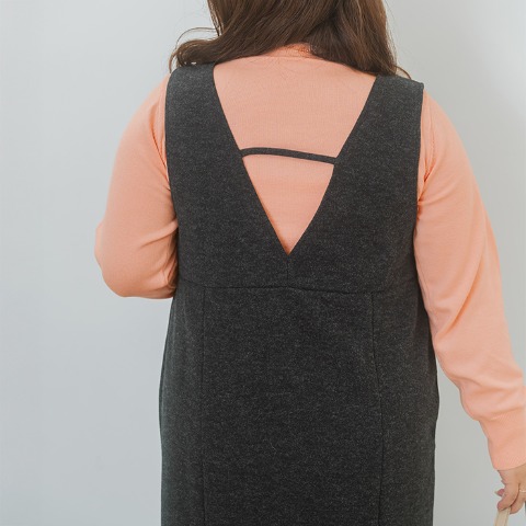 レディース　ボタンニットプルオーバー（YUKI）