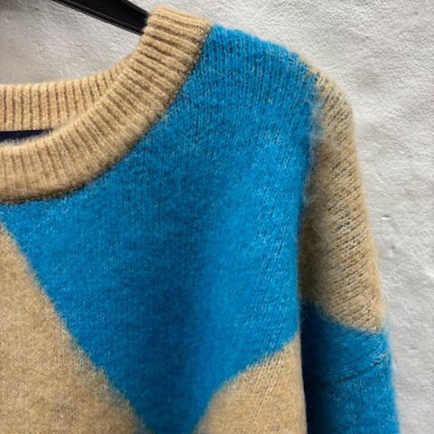 レディース　ダイヤニットプルオーバー（おかだゆり）