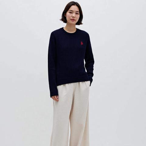 レディース　ニットプルオーバー（U.S. POLO ASSN.）