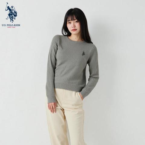 レディース　ニットプルオーバー（U.S. POLO ASSN.）