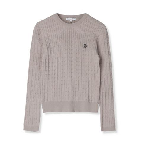 レディース　ニットプルオーバー（U.S. POLO ASSN.）