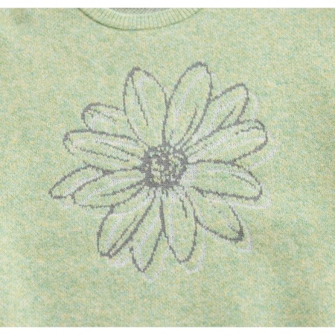 レディース　花柄ニットプルオーバー（けいこ）