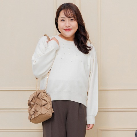 レディース　ニットプルオーバー（Hina）