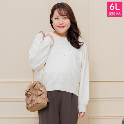 レディース　ニットプルオーバー（Hina）