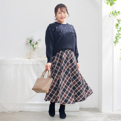 レディース　ニットプルオーバー（Hina）