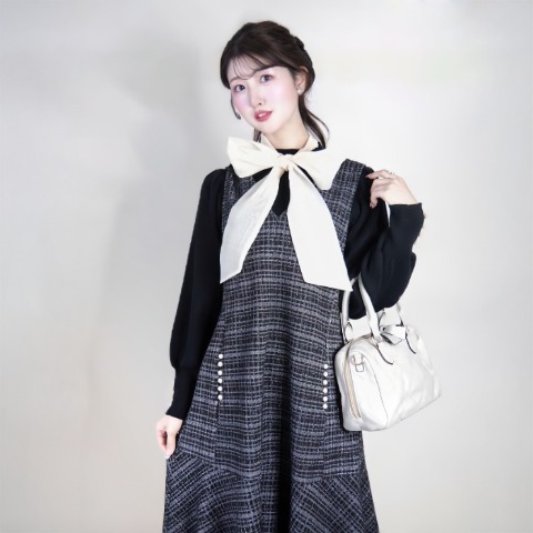 レディース　ニットプルオーバー（門脇伶奈）