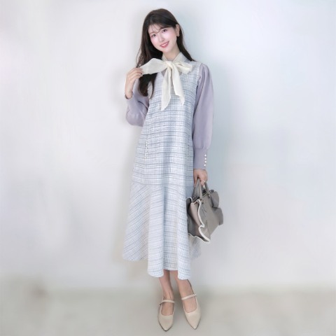 レディース　ニットプルオーバー（門脇伶奈）