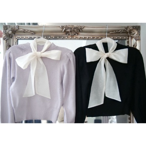 レディース　ニットプルオーバー（門脇伶奈）