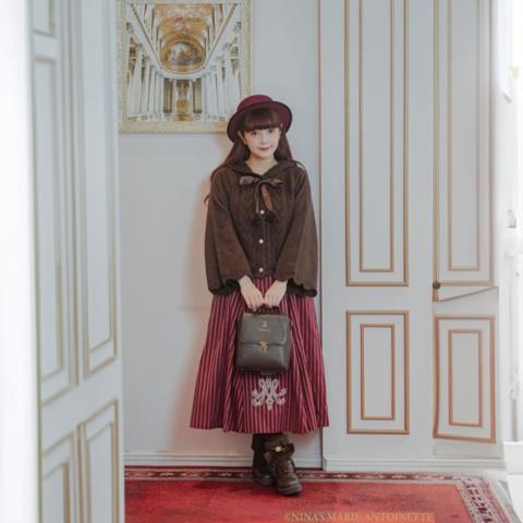レディース　ハート柄フーディーニットカーディガン(青木美沙子×NINA’S)