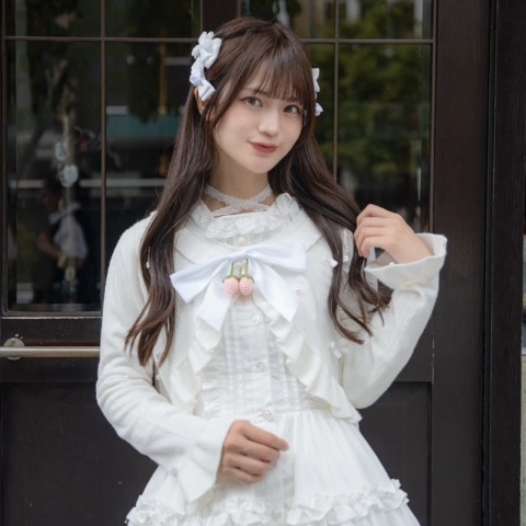 レディース　ニットボレロ(眞白ありす)