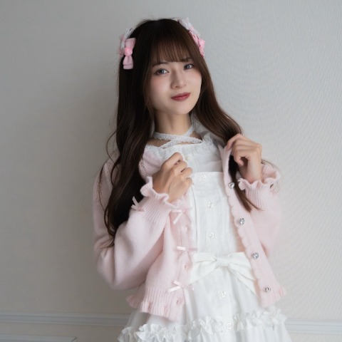 レディース　ニットボレロ(眞白ありす)