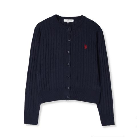 レディース　ニットカーディガン（U.S. POLO ASSN.）