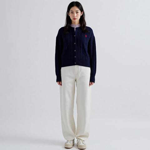 レディース　ニットカーディガン（U.S. POLO ASSN.）