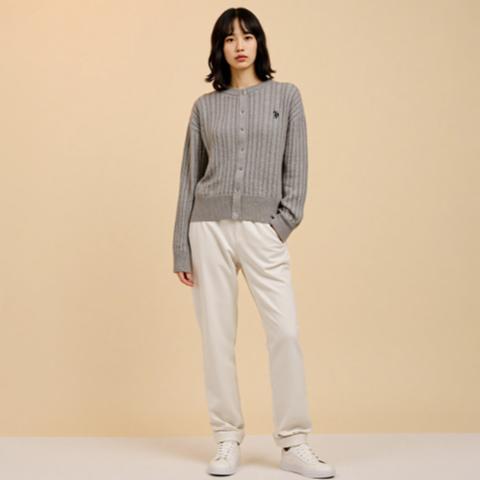 レディース　ニットカーディガン（U.S. POLO ASSN.）