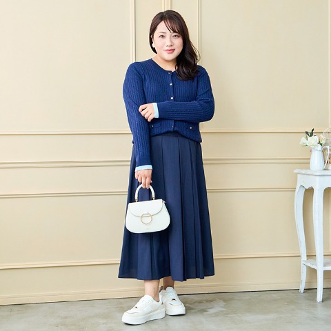 レディース　ニットカーディガン（Hina）