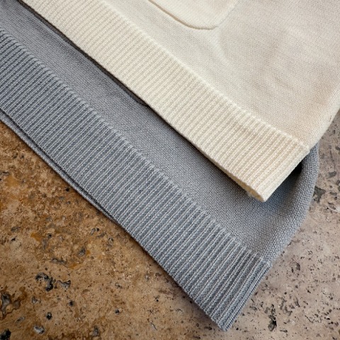 レディース　配色ニットカーディガン(miyo)