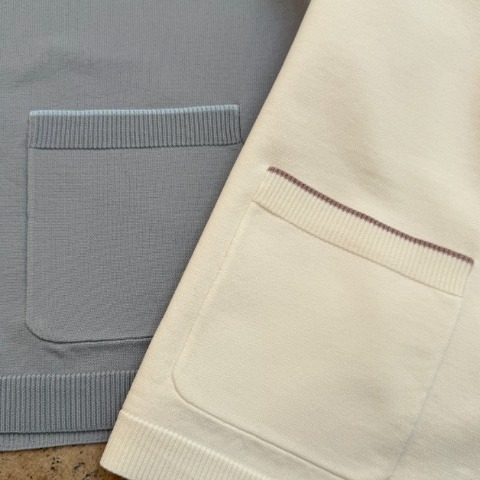 レディース　配色ニットカーディガン(miyo)