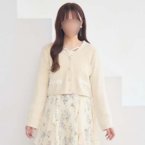 レディース　ニットカーディガン(maki)