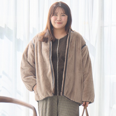 レディース　リバーシブルキルトブルゾン（Komachi）