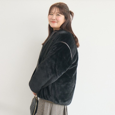 レディース　リバーシブルキルトブルゾン（Komachi）