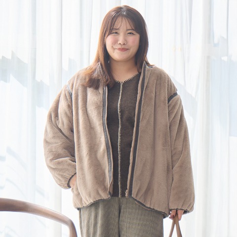レディース　リバーシブルキルトブルゾン（Komachi）