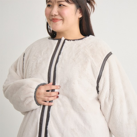 レディース　リバーシブルキルトブルゾン（Komachi）