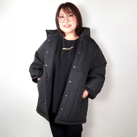 レディース　キルトコート（すもも）