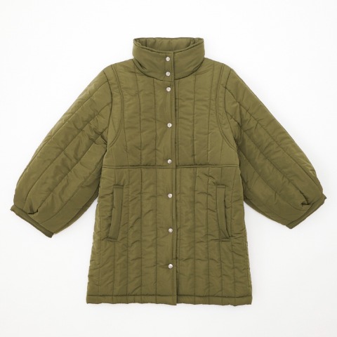 レディース　キルトコート（すもも）