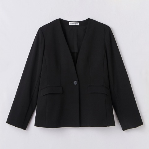 レディース　ノーカラージャケット（Hina）