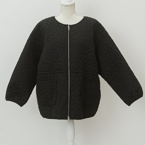 レディース　花柄キルトブルゾン（YUKI)