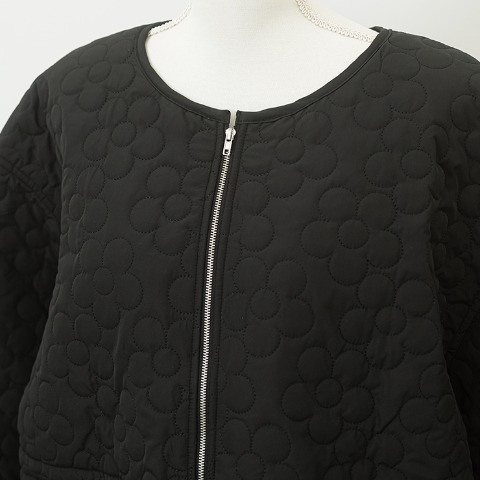 レディース　花柄キルトブルゾン（YUKI)