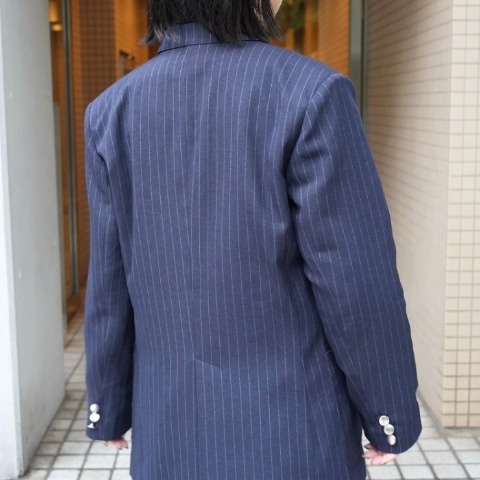 レディース　ストライプジャケット(オクユウカ）