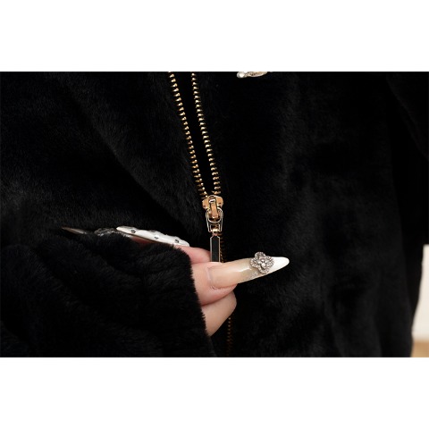 レディース　長袖ブルゾン（らむちゃん）