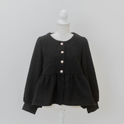 レディース　ペプラムジャケット(yuki)