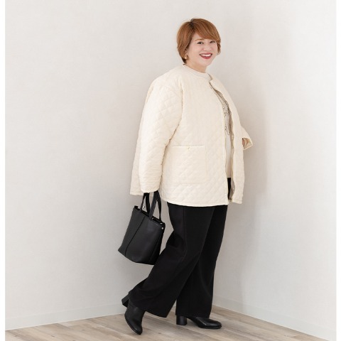 レディース　キルティングコート（けいこ）