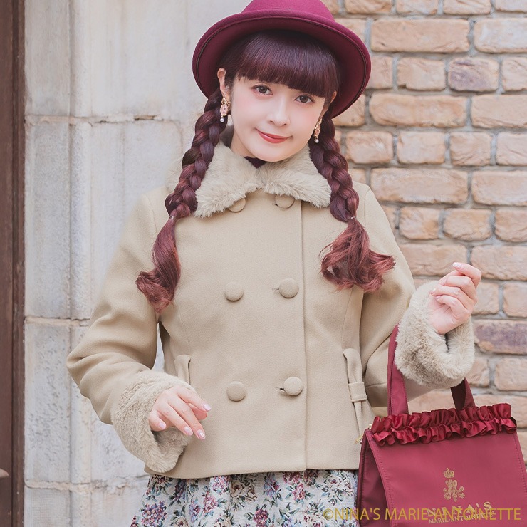 レディース ショートコート（青木美沙子×ニナス） | しまむら