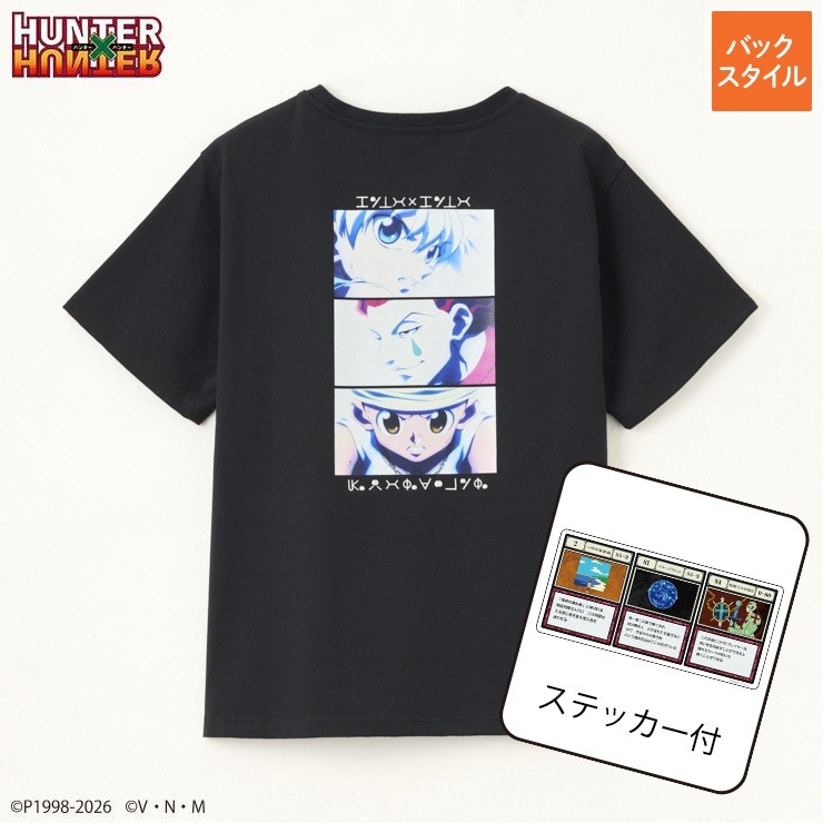 レディース ステッカー付Tシャツ（アニメ『HUNTER×HUNTER