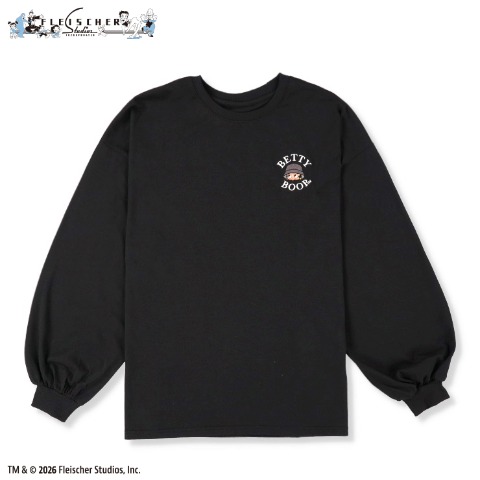 レディース　長袖Tシャツ（BETTYBOOP）