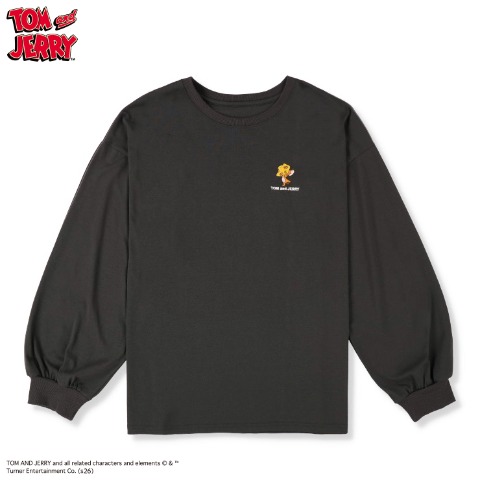 レディース　長袖Tシャツ（トムとジェリー）