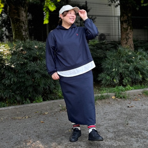 レディース　パーカ+スカートセット（U.S. POLO ASSN.）